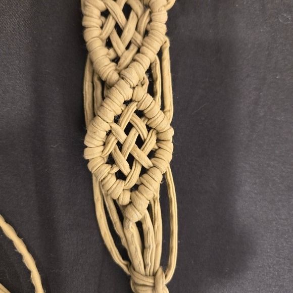 Y2K Rope Macrame Belt - Picture 2 of 7